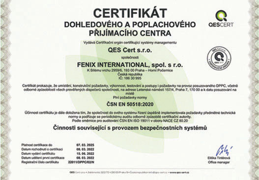 Certifikát