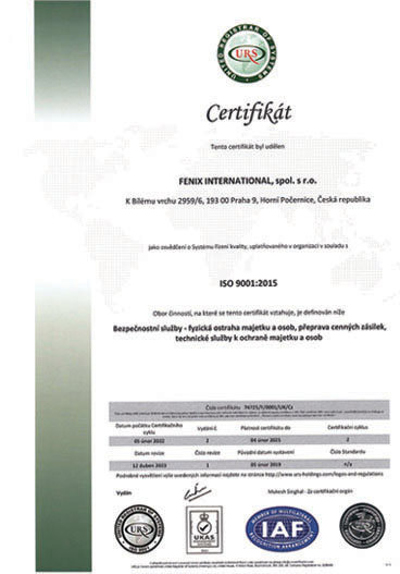 Certifikát